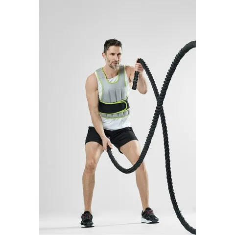 9m Battle Rope / Black / Ideal for Fitness Routine