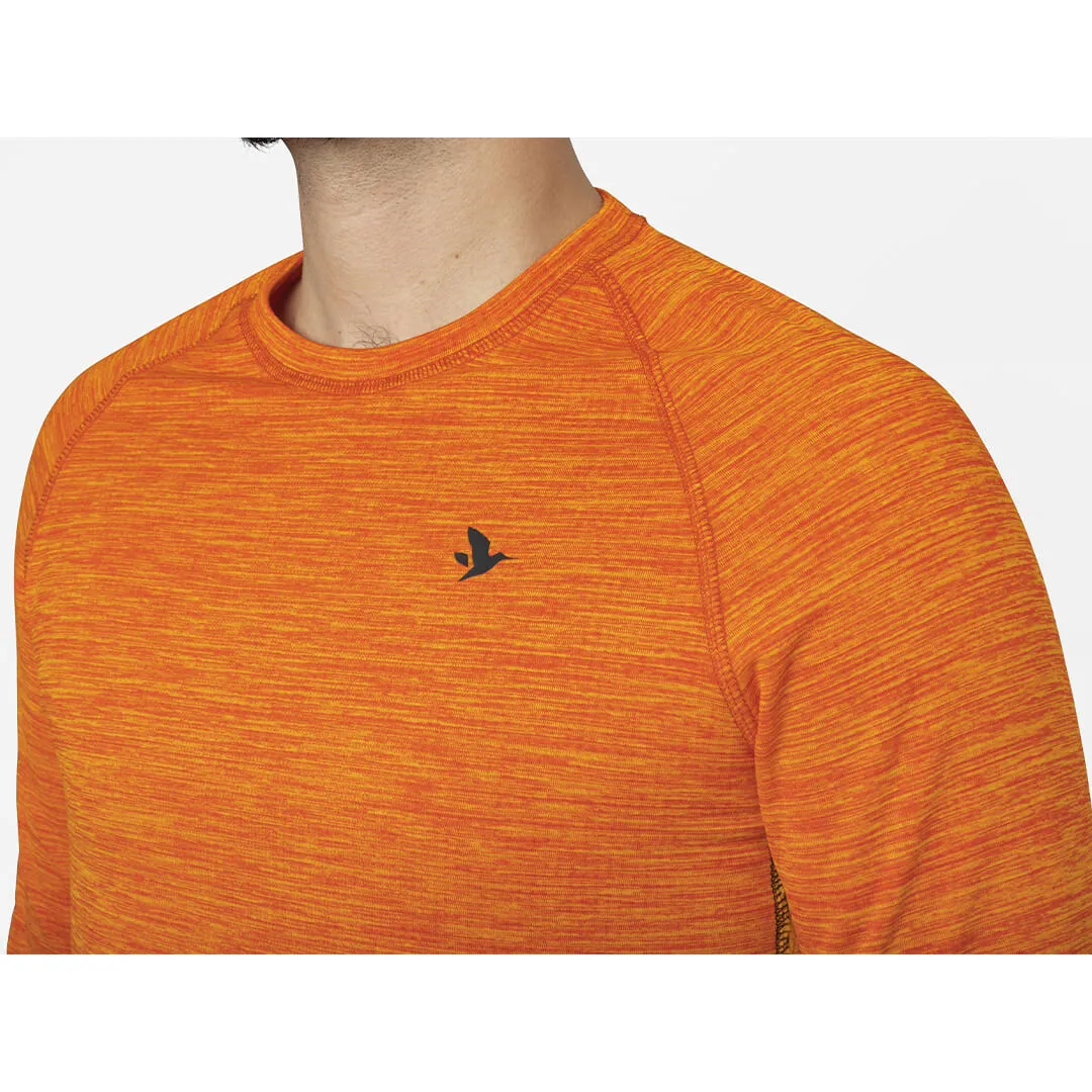 Active L/S T-Shirt - Hi-Vis Orange by Seeland