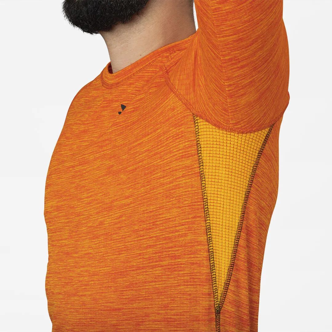 Active L/S T-Shirt - Hi-Vis Orange by Seeland