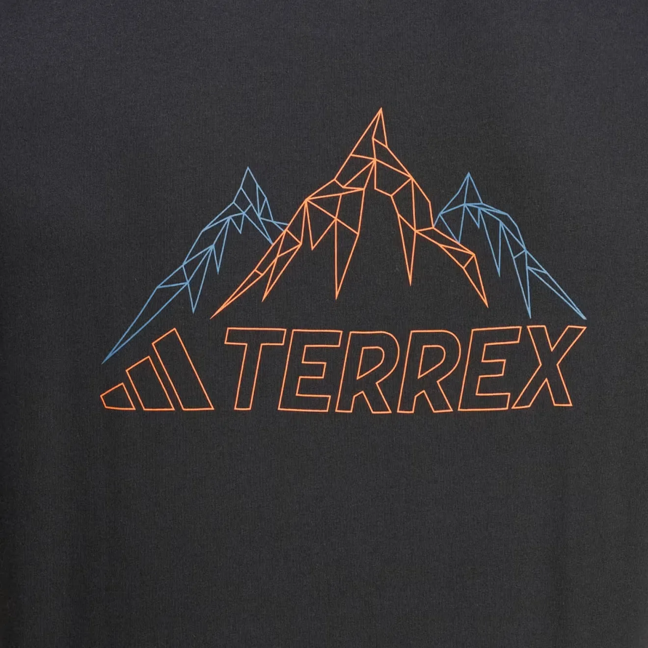 Adidas Terrex Mountain Graphic T-Shirt Black