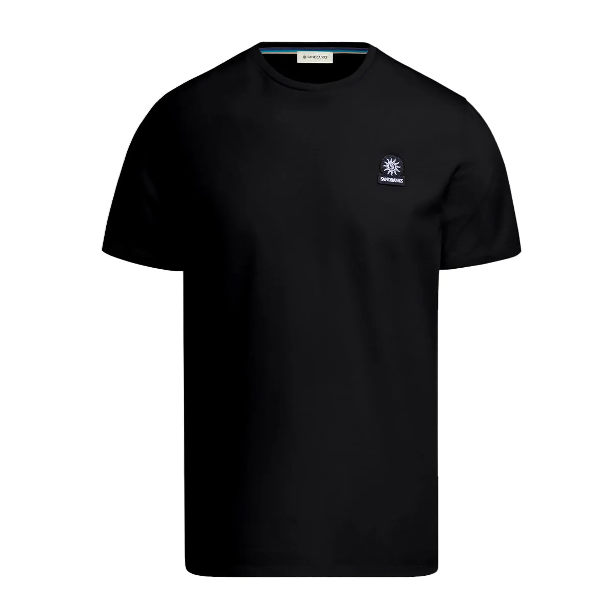 Black Badge Logo Cotton T-Shirt