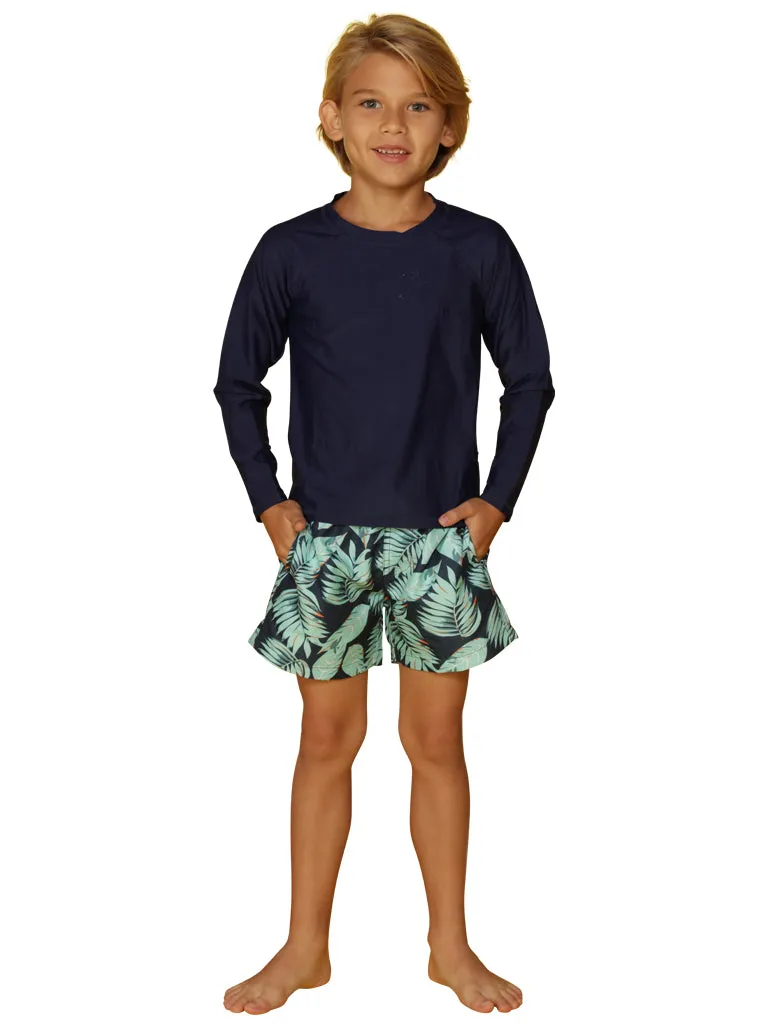 Boys loose fit sun shirt / rash guards