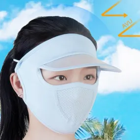 Breathable UV Protection Outdoor Sun Hat Mask