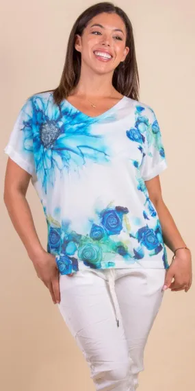 Floral Gina Top