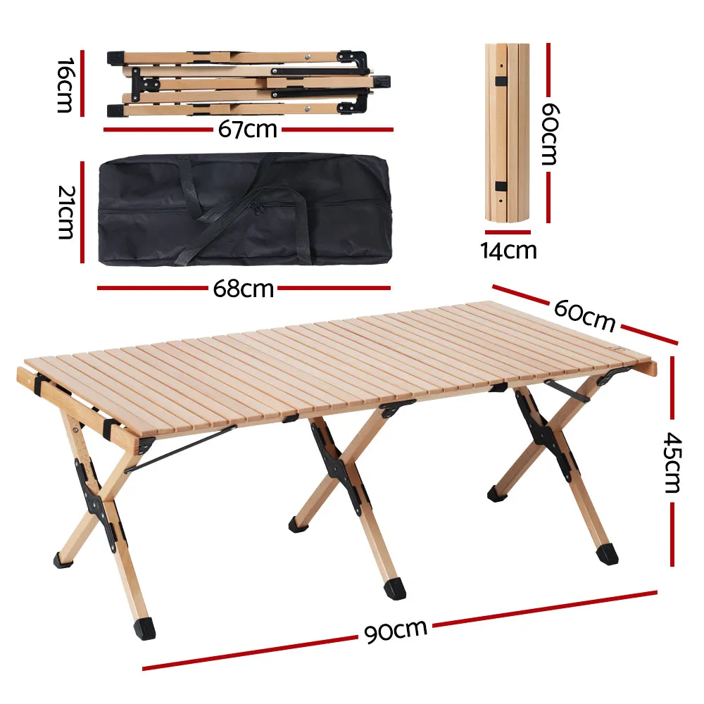 Lightweight Foldable Picnic Table w/ Carry Bag - Gardeon