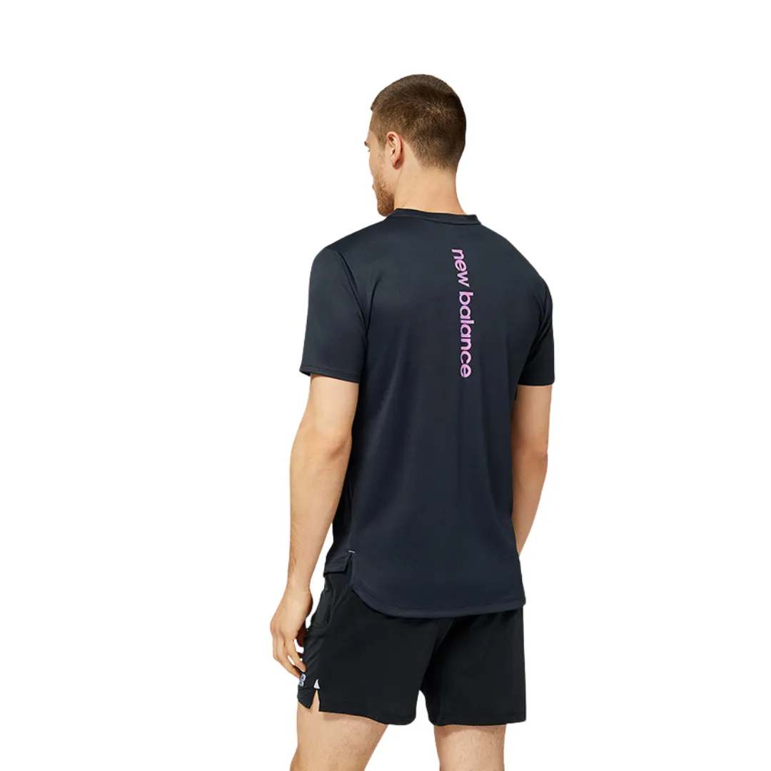 New Balance Men Impact Run At N-Vent Short Sleeve