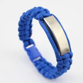 New Survival Paracord Bracelet for Men Camping Hiking Buckle