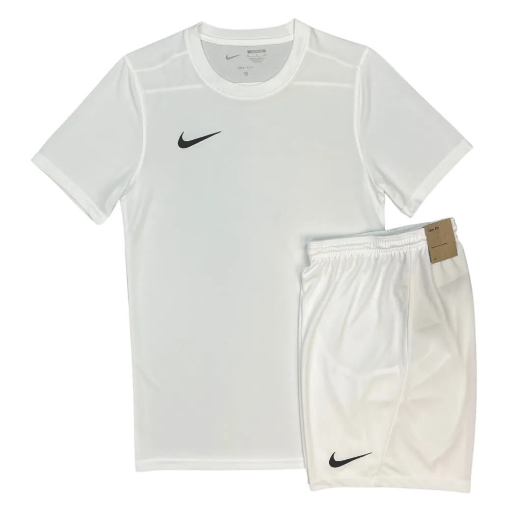 Nike Dri-Fit Tshirt / Shorts Set - White