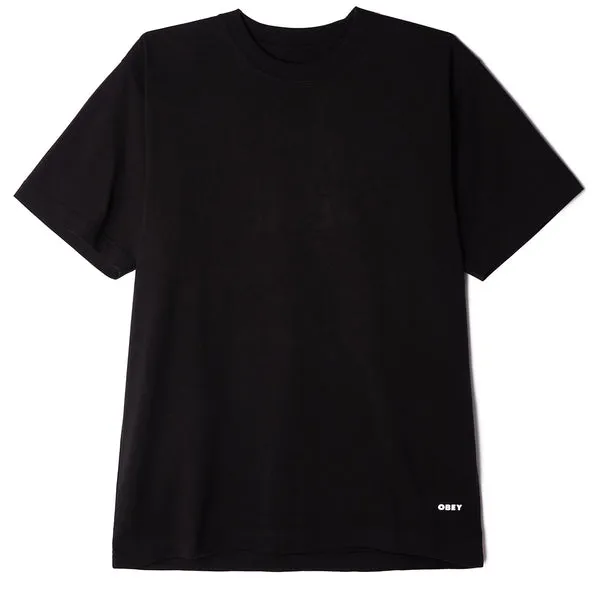 Obey Standard Organic 2 Pack T-Shirts - Black