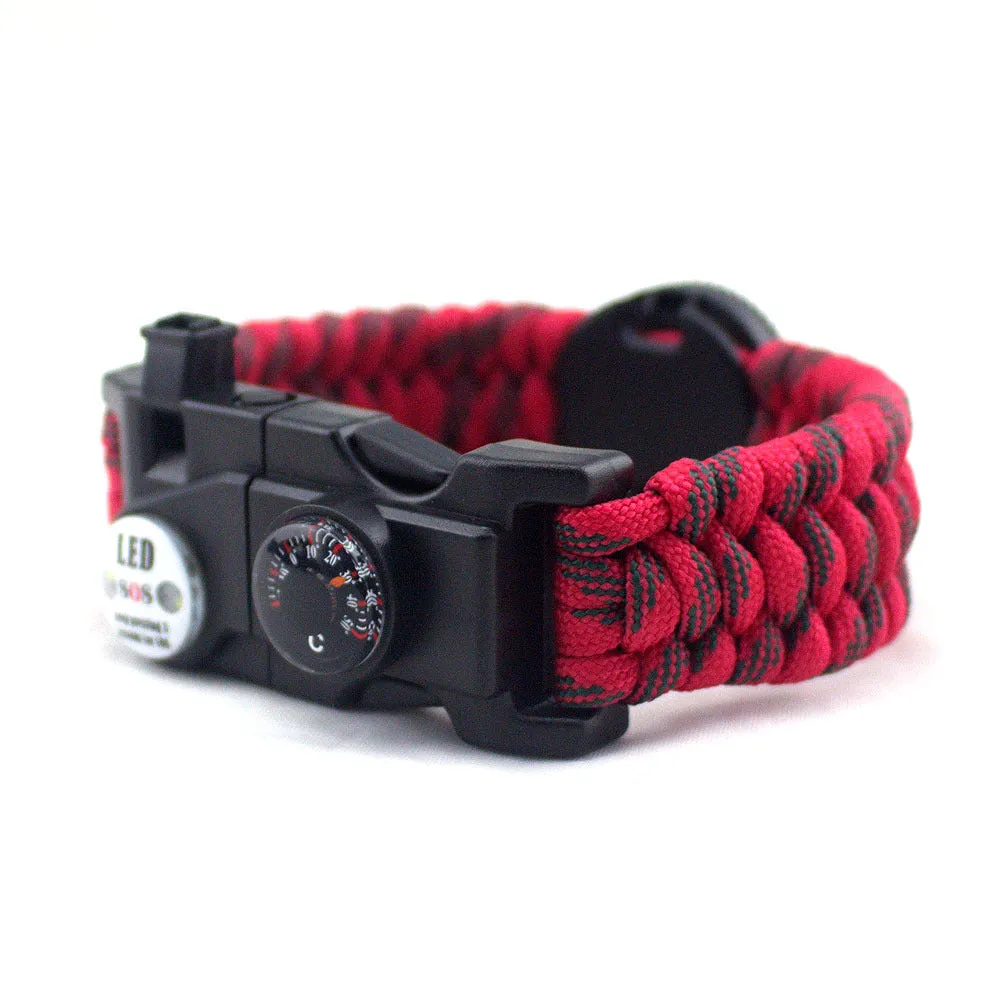 Outdoor Survival Emergency Multi-Function Umbrella Rope Survival Bracelet