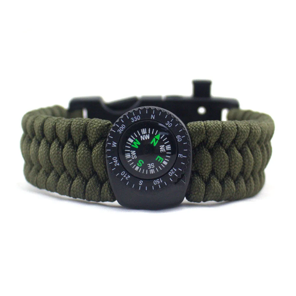 Outdoor Survival Emergency Multi-Function Umbrella Rope Survival Bracelet