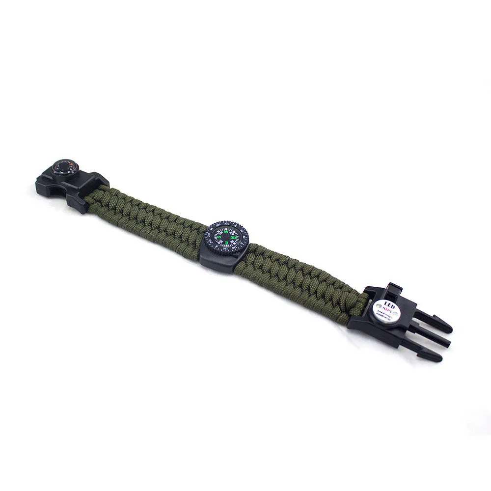 Outdoor Survival Emergency Multi-Function Umbrella Rope Survival Bracelet