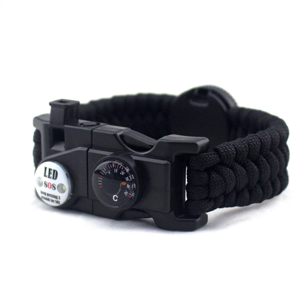 Outdoor Survival Emergency Multi-Function Umbrella Rope Survival Bracelet