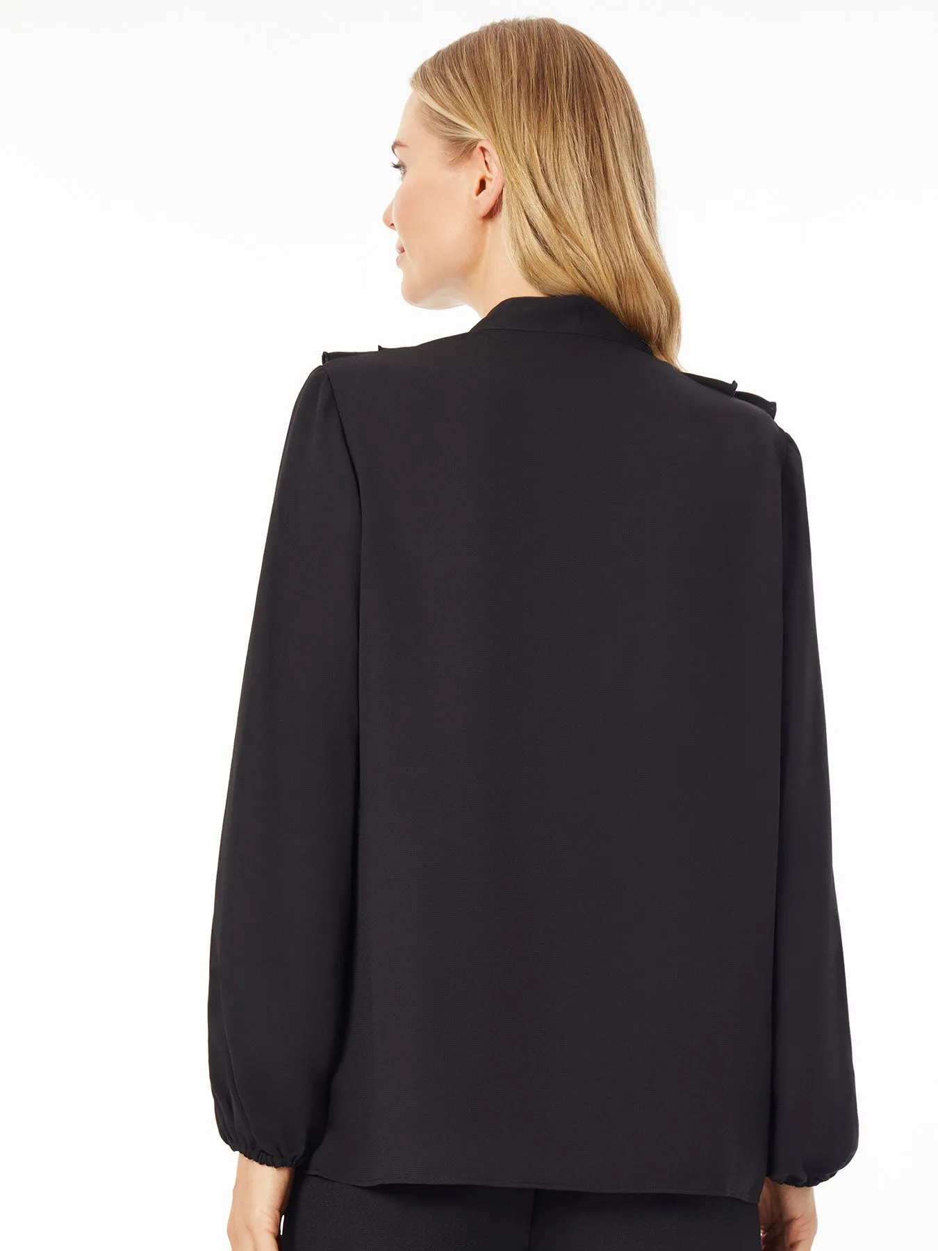 Plus Addison Blouse, Classic Drape