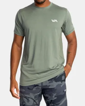 RVCA Sport Vent Short Sleeve Tee - Agave Green