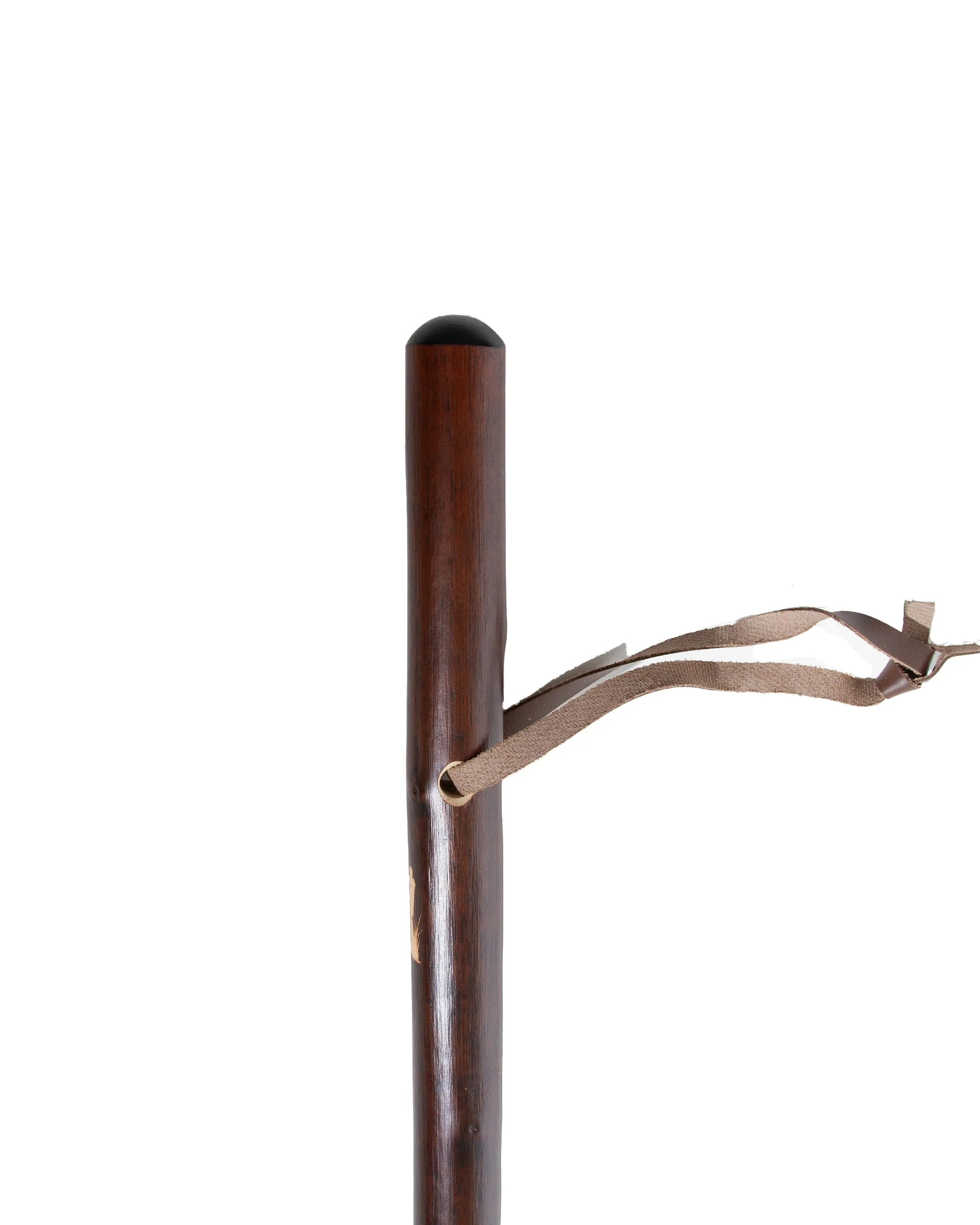 Shooting Motif Chestnut Wood Hiking Staff