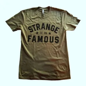 Strange Famous "Est. 1996" Black-on-GREEN T-Shirt