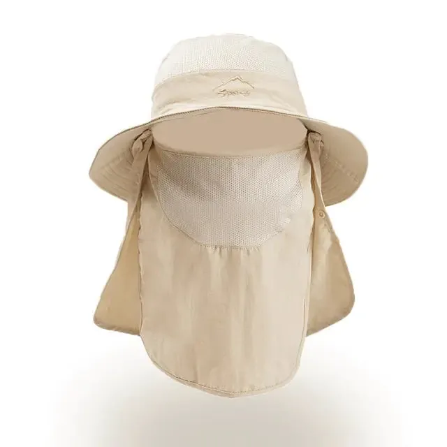 Sun Camping Removable Fisherman Hat