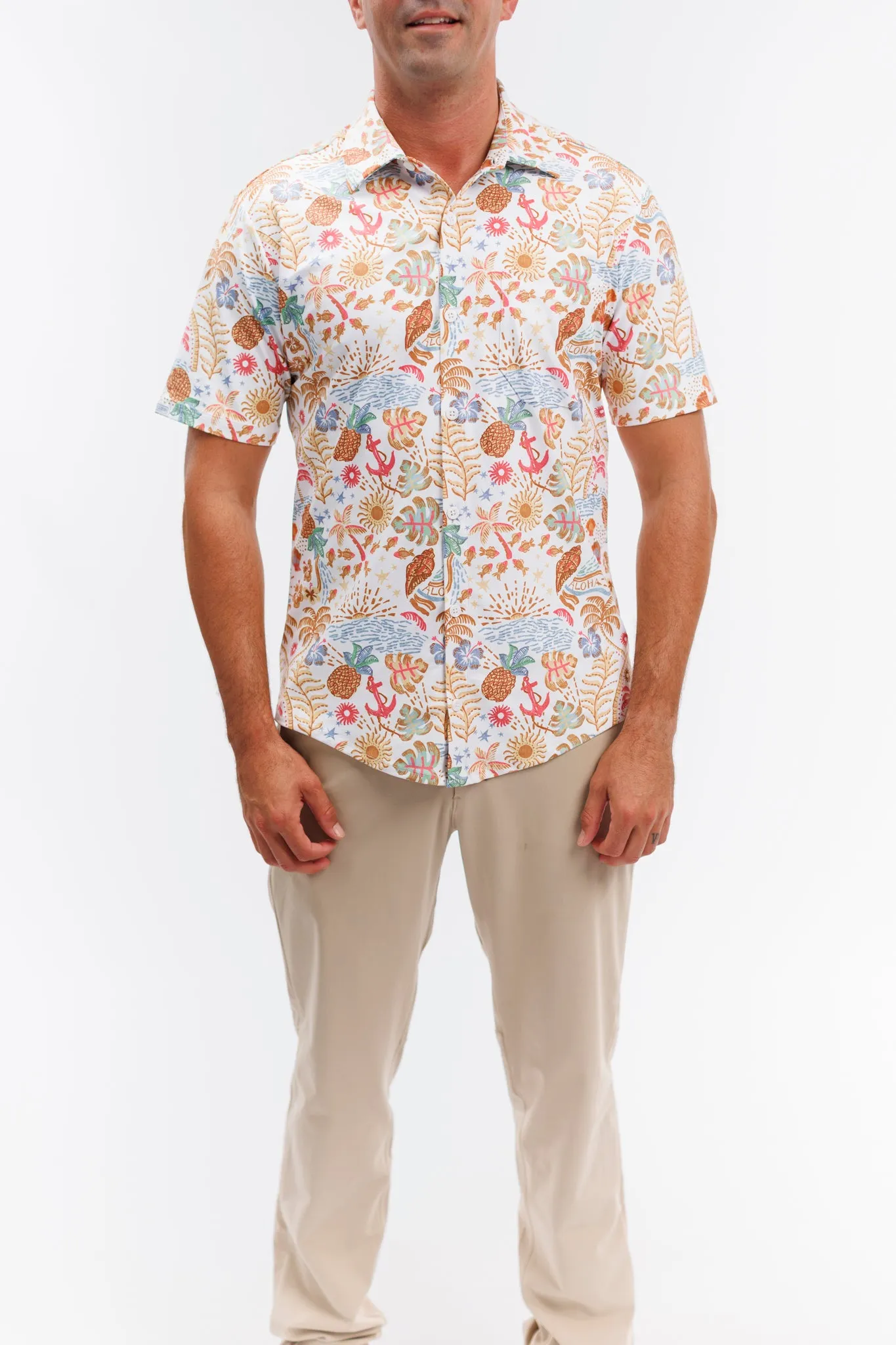 The Boatyard Button Down - Hawaiian Lover