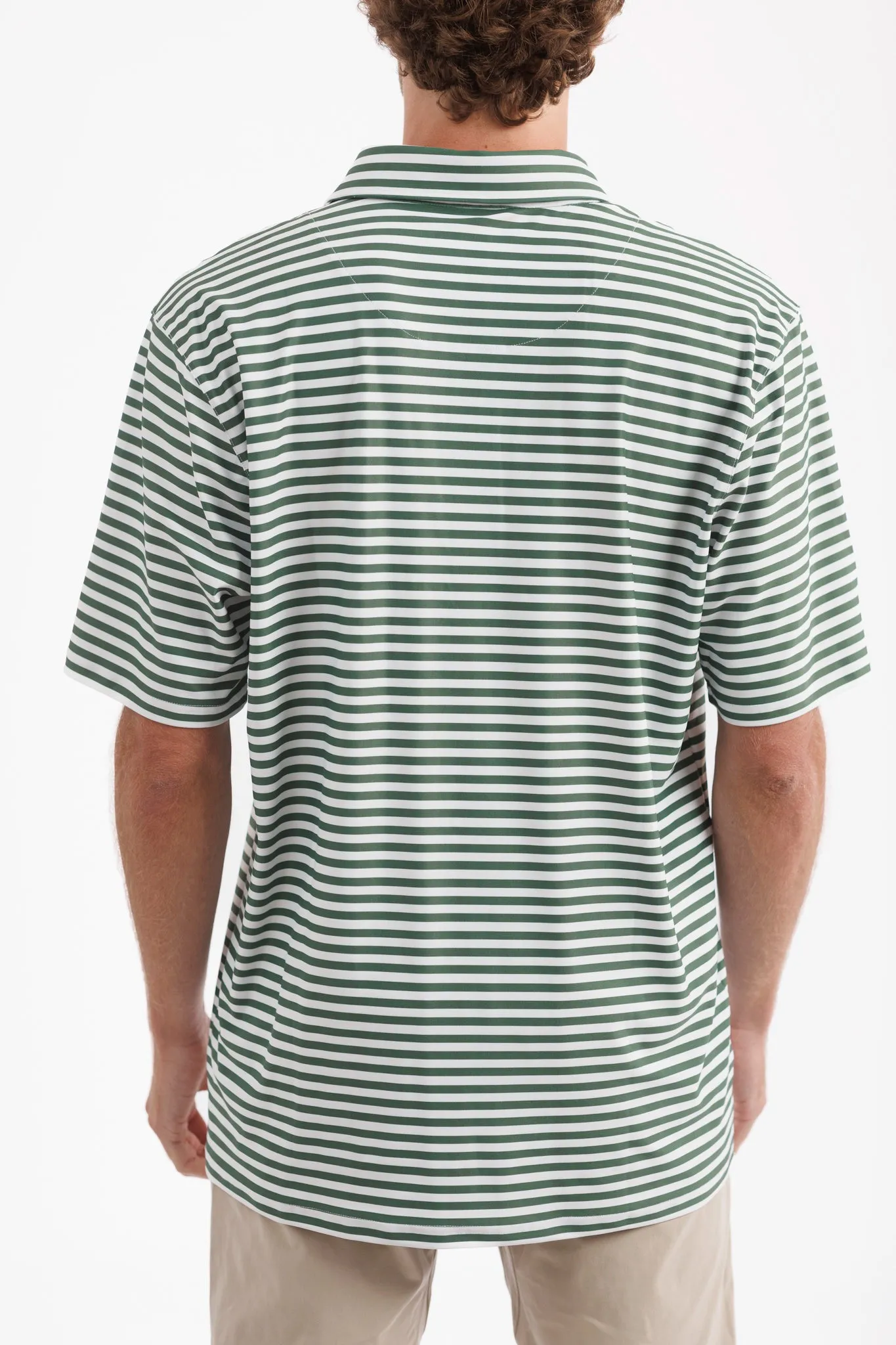 The Eastwood Polo - Fairway Stripe