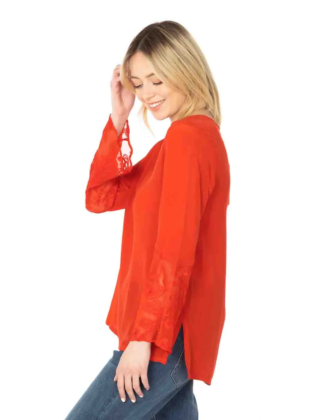 Tianello Washable Silk "Emma" Blouse