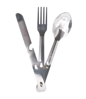 Trespass | Camping Cutlery 3 Piece Set