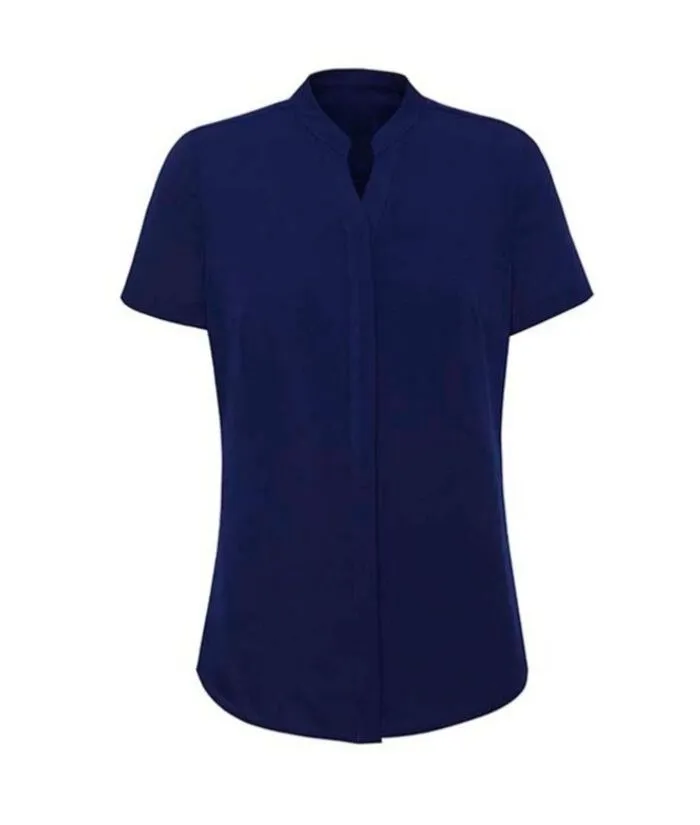 Womens Juliette Short Sleeve Blouse